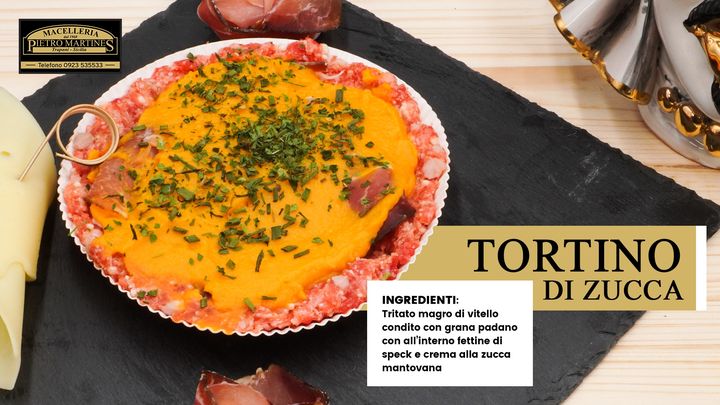 Un secondo delizioso e dal gusto delicato, scopri il nostro #TORTINO di #ZUCCA