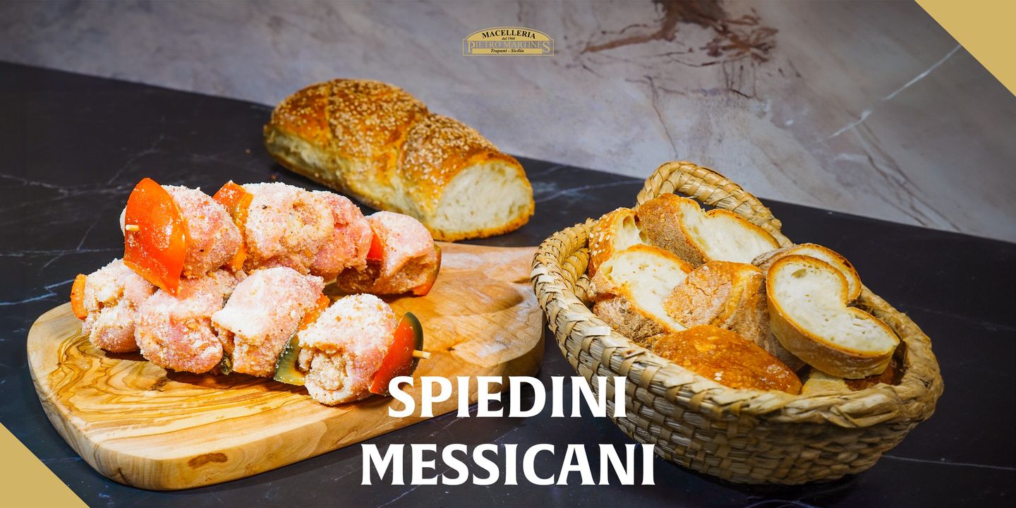 Gustosi e pronti da cucinare, i nostri #SPIEDINI alla #MESSICANA